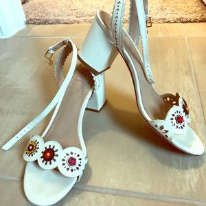 Tory Burch sandals.